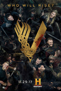 Vikings TV Series Battle Scene Decorative Painting (paper and canvas) art poster printing print