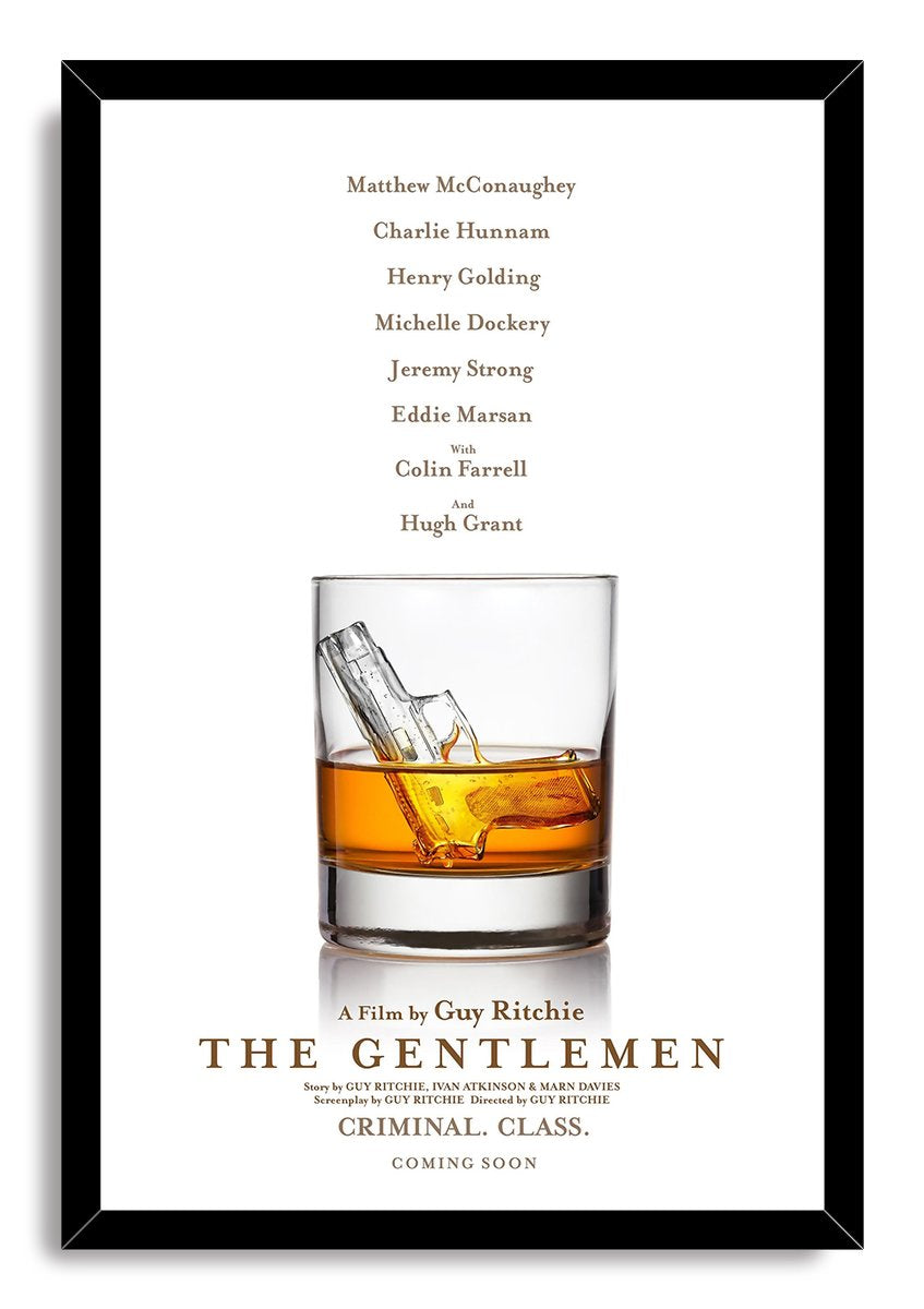 The Gentlemen Movie Poster Decorative Painting (paper and canvas) art poster printing print