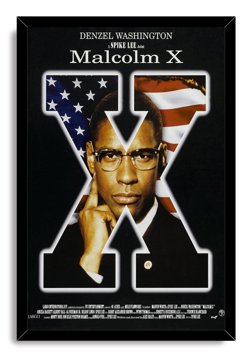 Malcolm X Movie Poster Decorative Painting (paper and canvas) art poster printing print