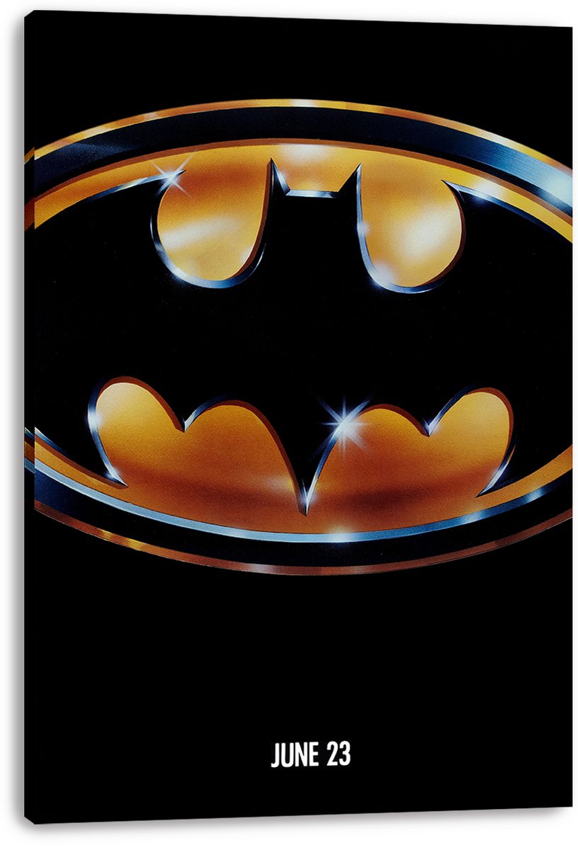 Batman Logo Decorative Painting (paper and canvas) art poster printing print