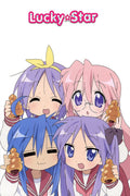 Lucky Star Anime Girls Decorative Painting (paper and canvas) art poster printing print