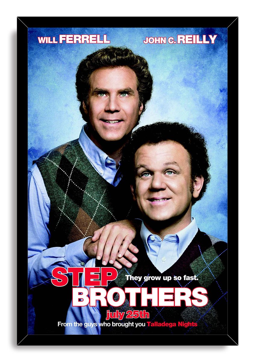 Step Brothers Will Ferrell John C. Reilly Decorative Painting (paper and canvas) art poster printing print