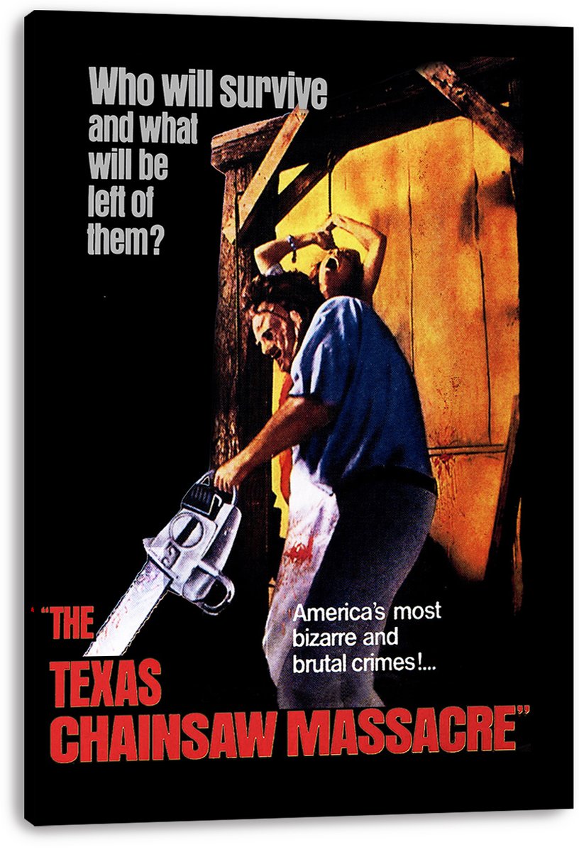 The Texas Chain Saw Massacre Horror Film Decorative Painting (paper and canvas) art poster printing print