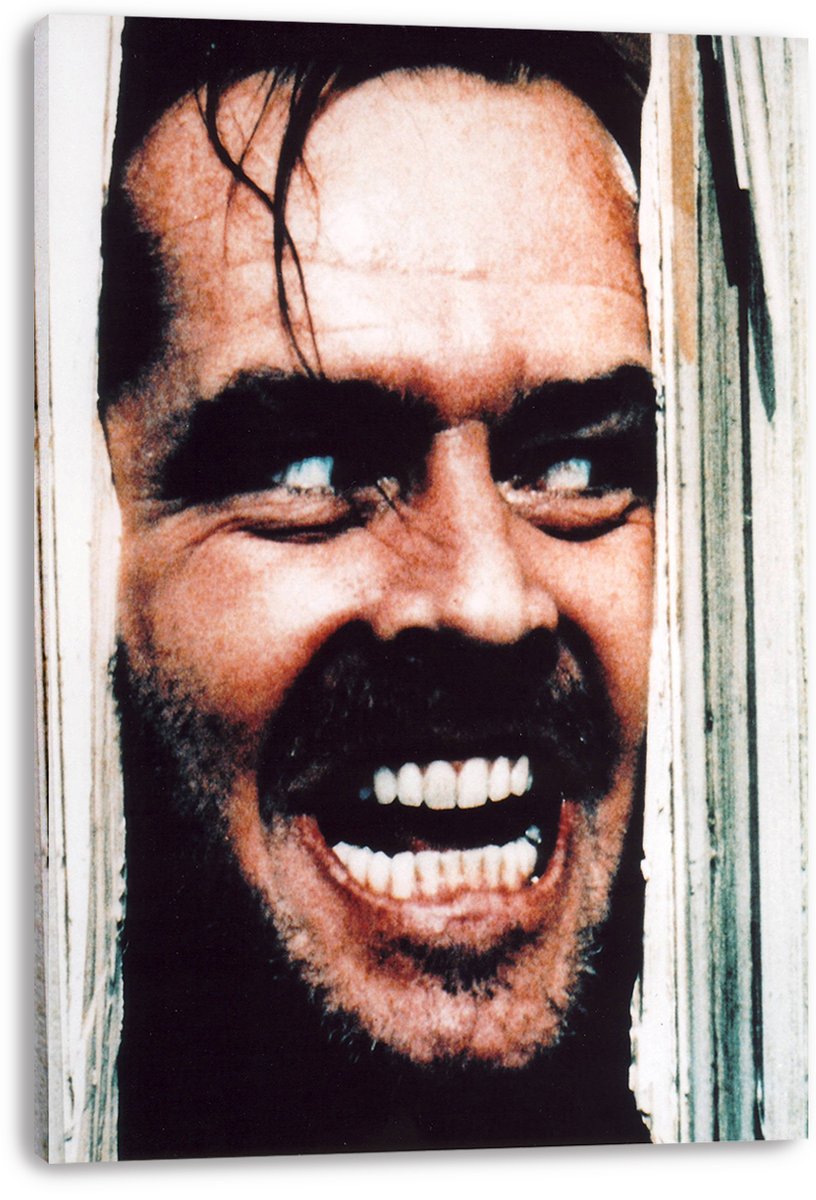 Jack Nicholson The Shining Decorative Painting (paper and canvas) art poster printing print