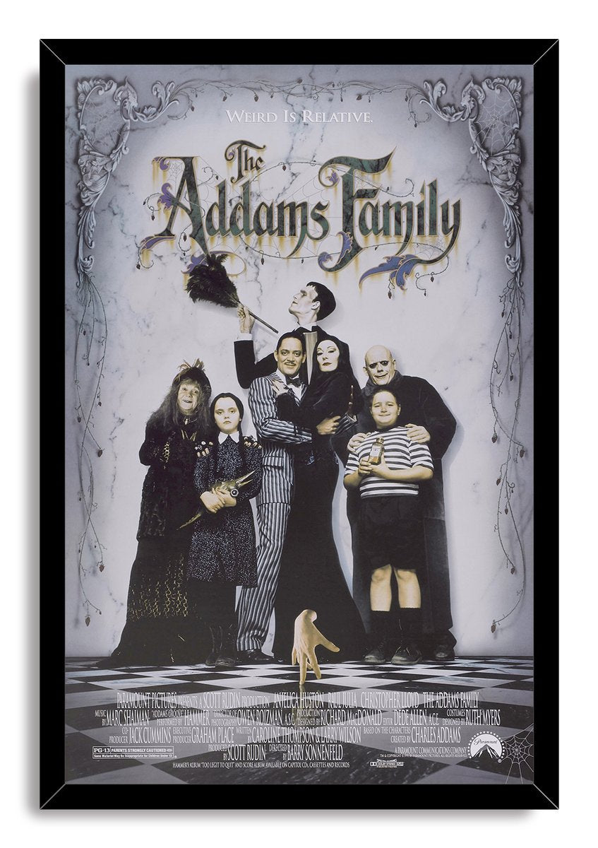 The Addams Family Decorative Painting (paper and canvas) art poster printing print