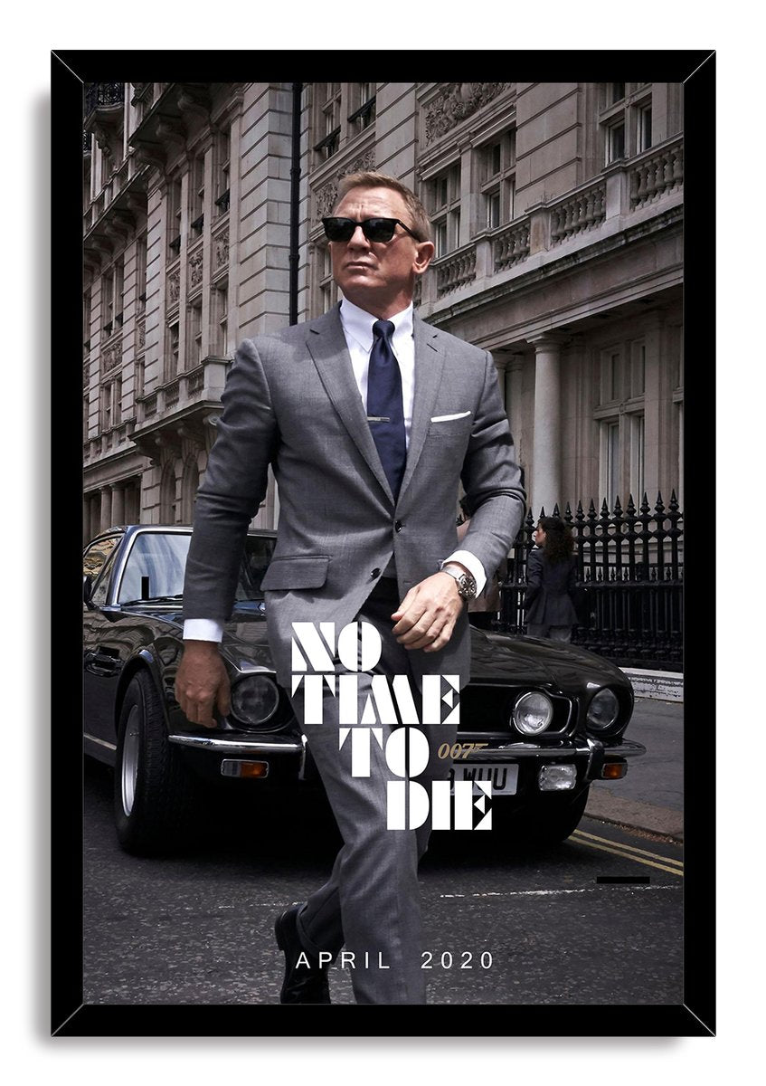 James Bond 'No Time To Die' Decorative Painting (paper and canvas) art poster printing print