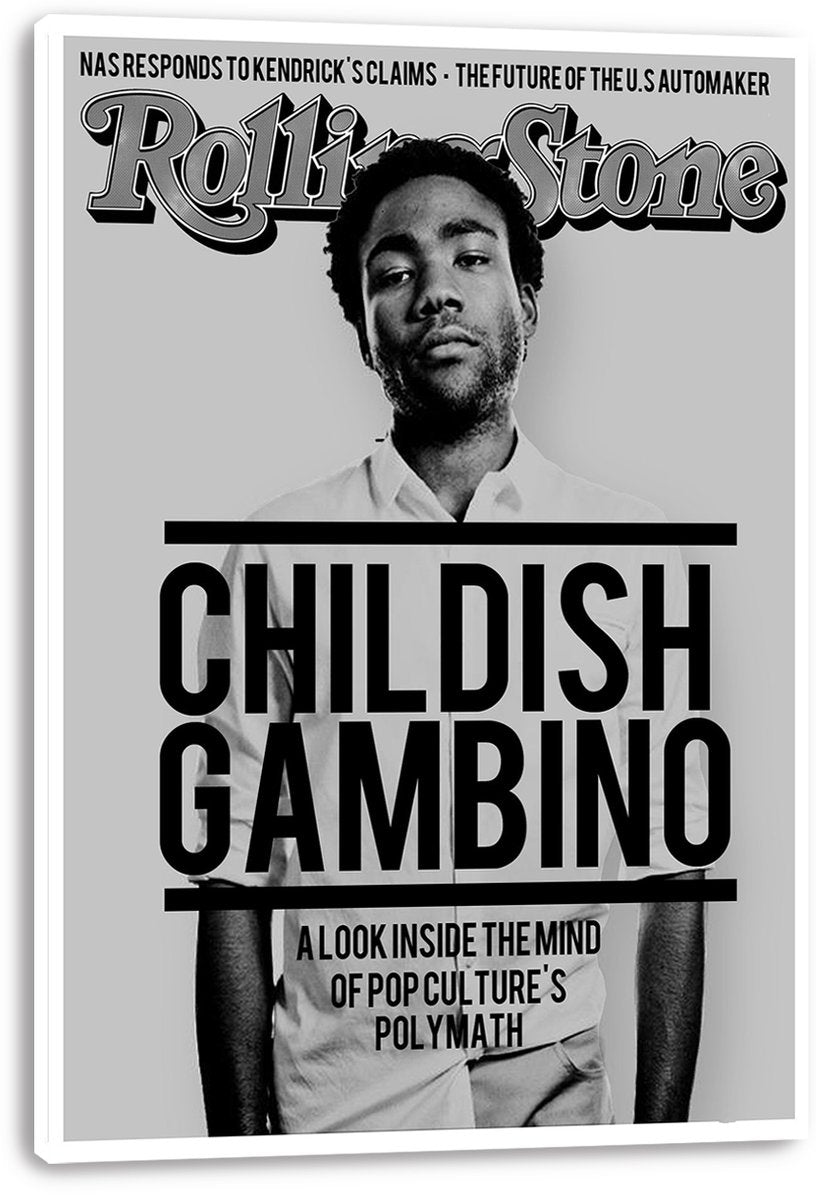 Childish Gambino Decorative Painting (paper and canvas) art poster printing print