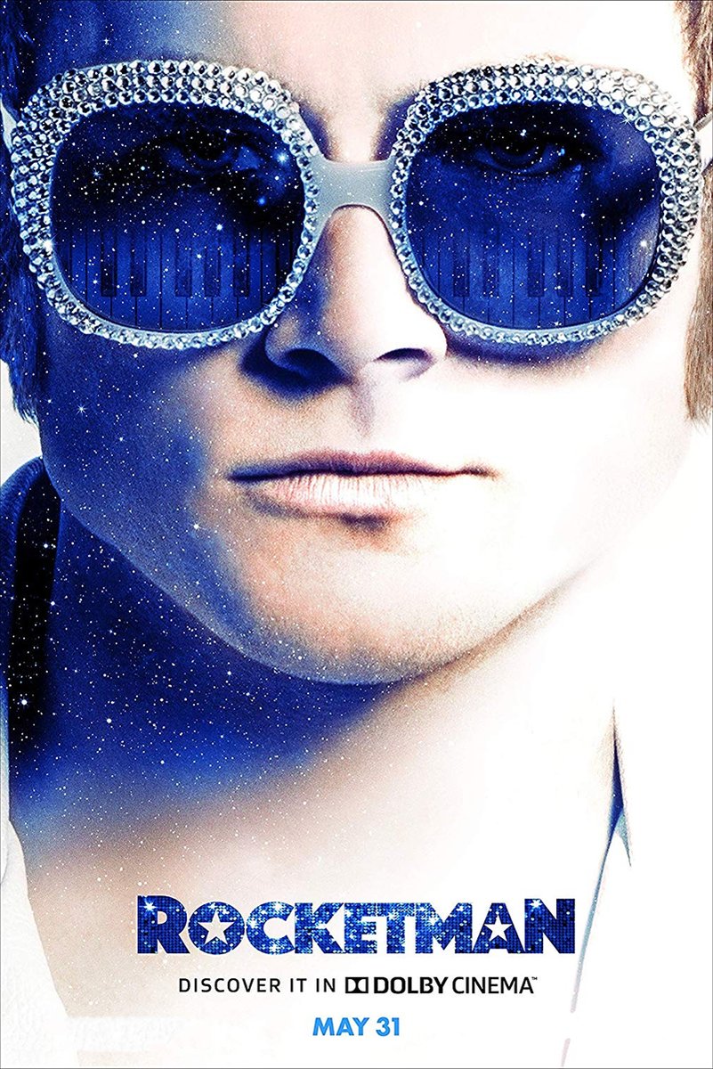Elton John Rocketman Movie Decorative Painting (paper and canvas) art poster printing print