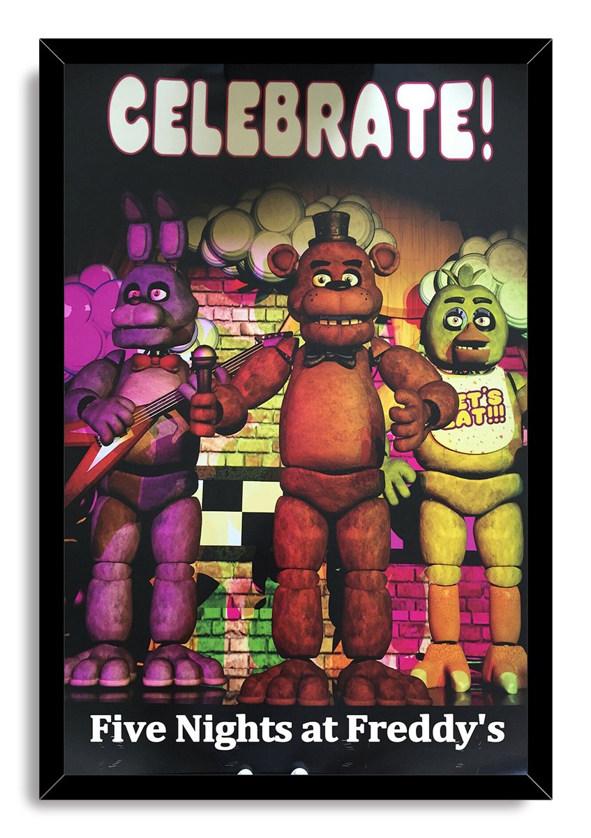 Five Nights at Freddy's Characters Decorative Painting (paper and canvas) art poster printing print