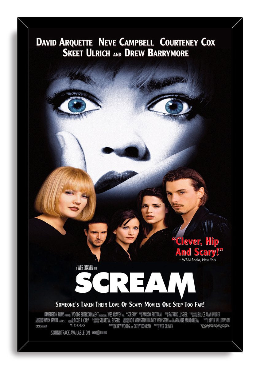 Scream Movie Decorative Painting (paper and canvas) art poster printing print
