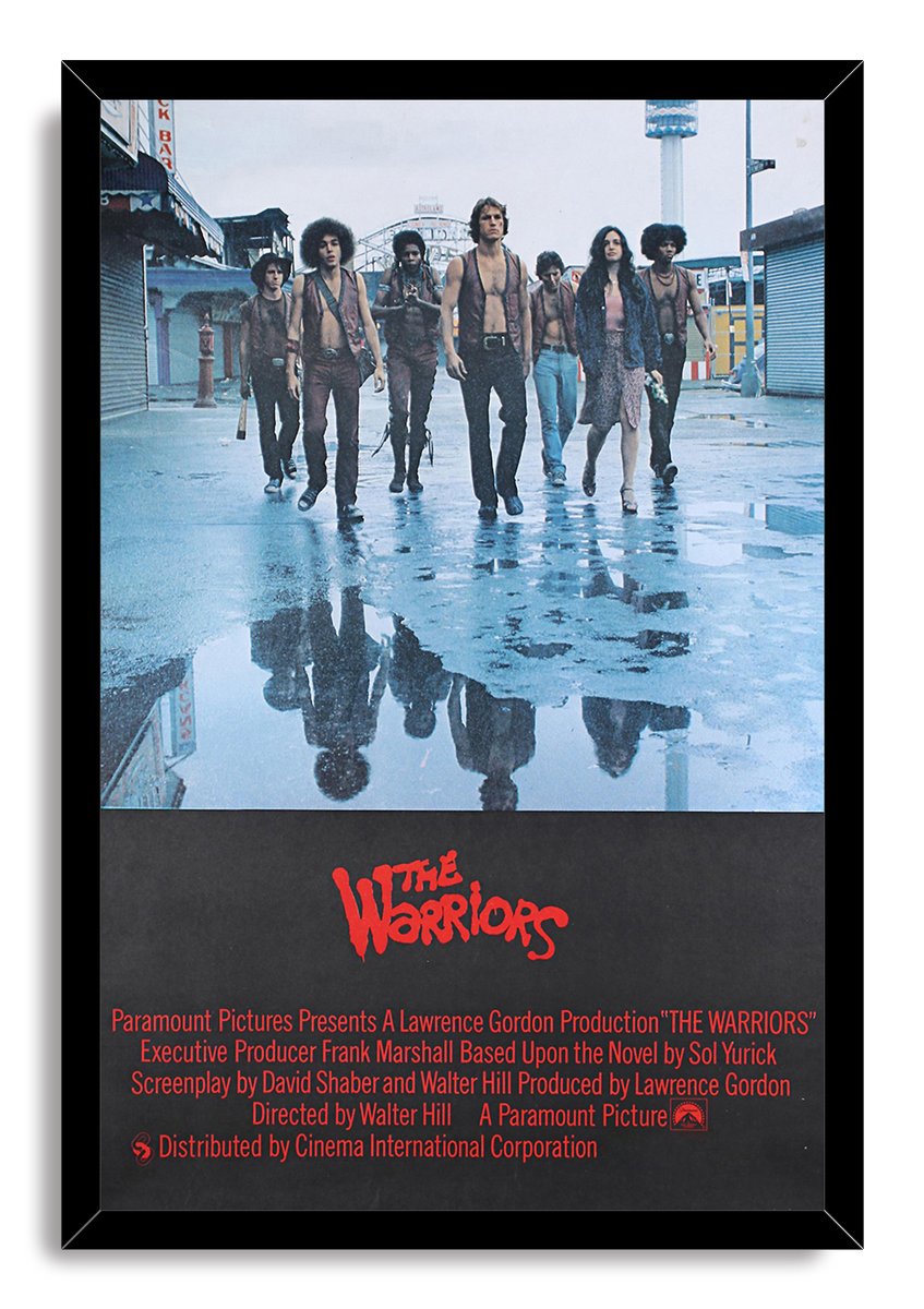 The Warriors Movie Decorative Painting (paper and canvas) art poster printing print