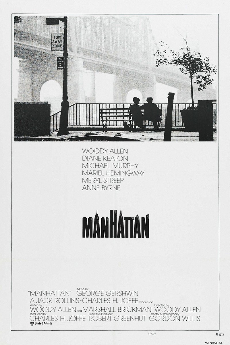 Manhattan Movie Poster Decorative Painting (paper and canvas) art poster printing print
