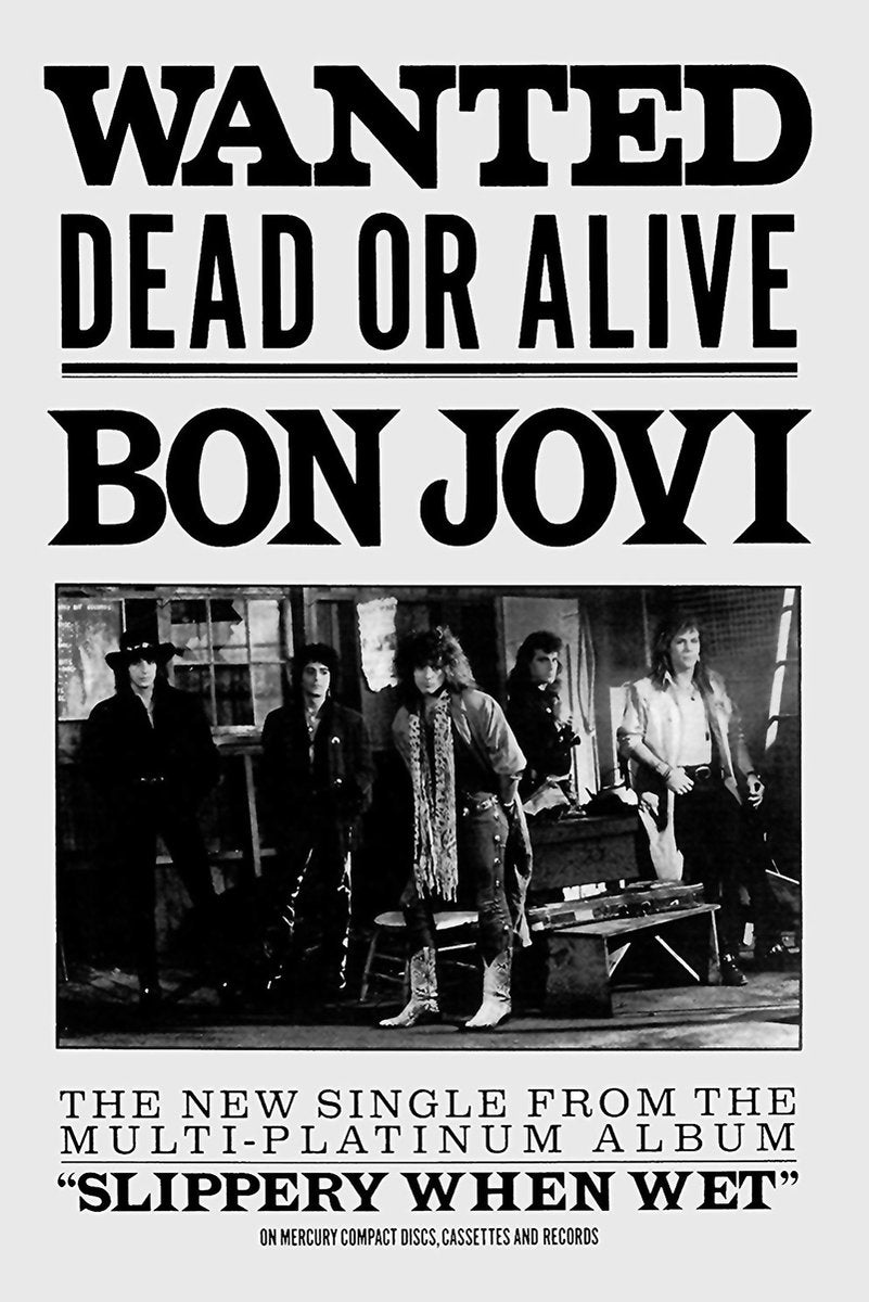 Bon Jovi Band Decorative Painting (paper and canvas) art poster printing print