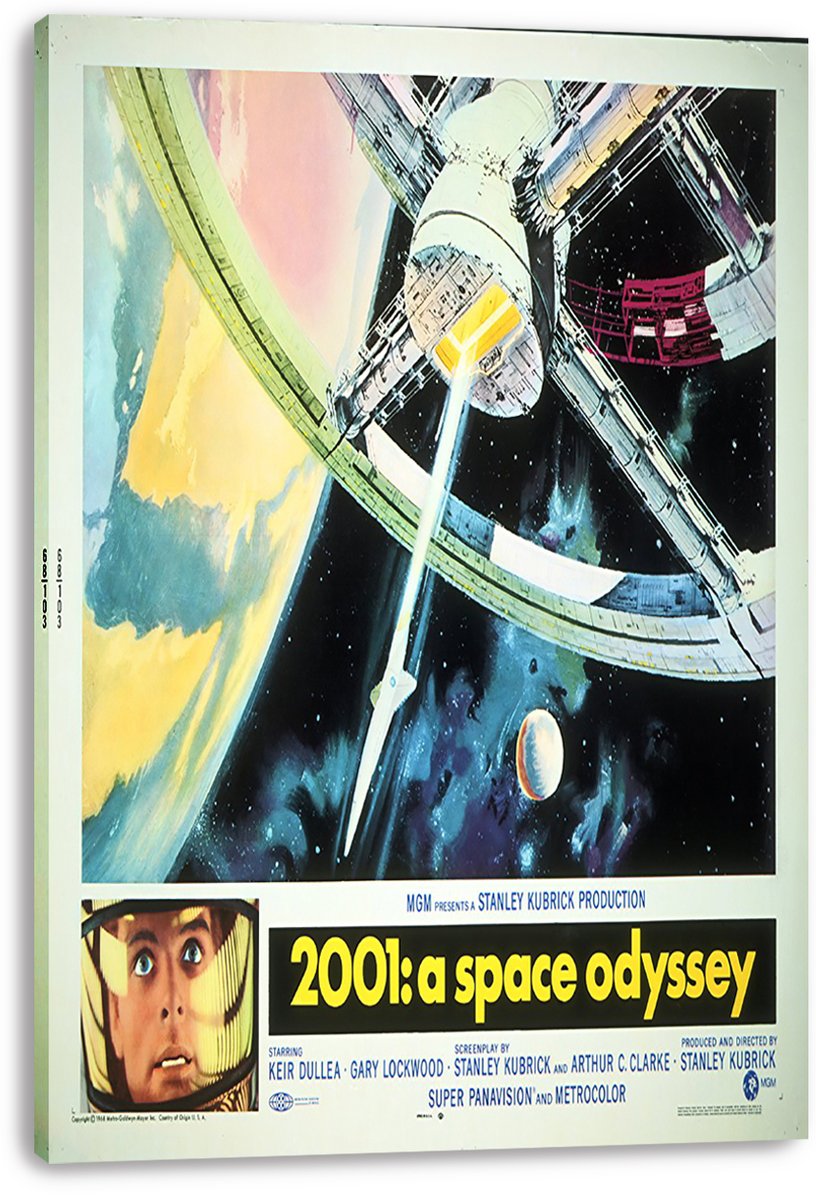 2001: A Space Odyssey Decorative Painting (paper and canvas) art poster printing print
