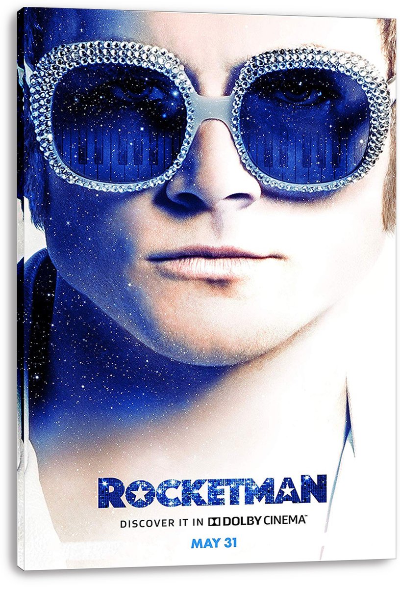 Elton John Rocketman Movie Decorative Painting (paper and canvas) art poster printing print