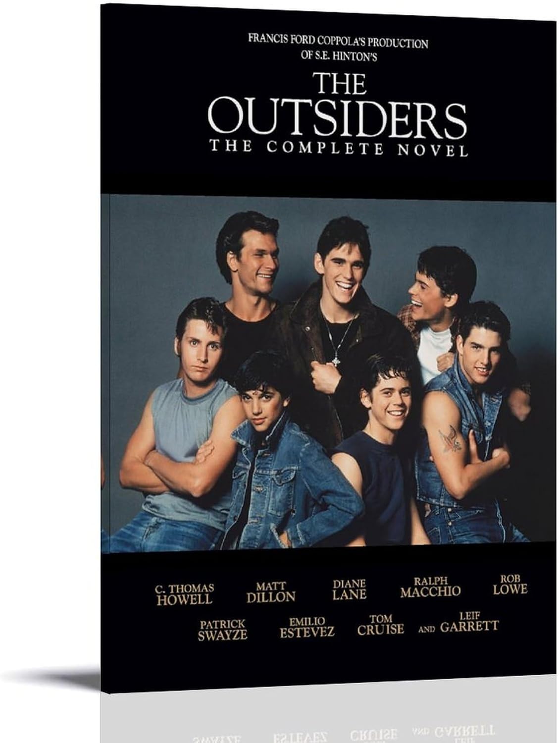 The Outsiders Movie Poster (Paper and Canvas) Art Poster Printing Print