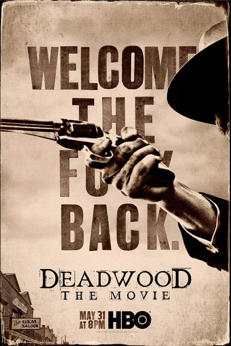 Deadwood The Movie Welcome Back Decorative Painting (paper and canvas) art poster printing print