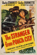 The Stranger from Ponca City Charles Starrett Smiley Burnette Western Movie Decorative Painting (paper and canvas) art poster printing print