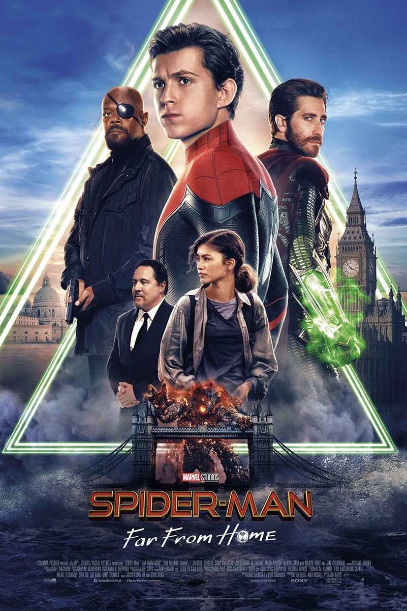 Spider-Man: Far From Home Movie Decorative Painting (paper and canvas) art poster printing print