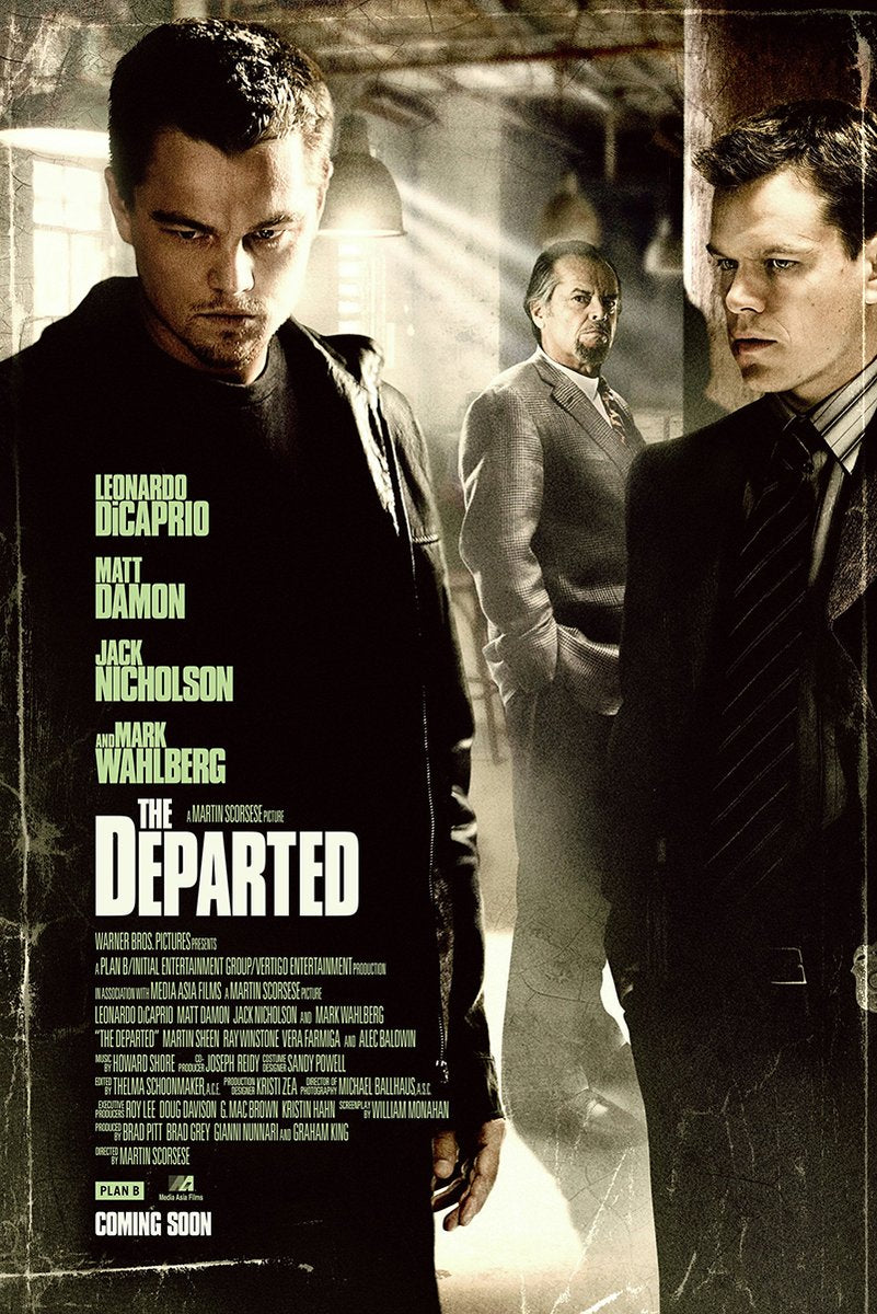 The Departed Movie Poster Decorative Painting (paper and canvas) art poster printing print