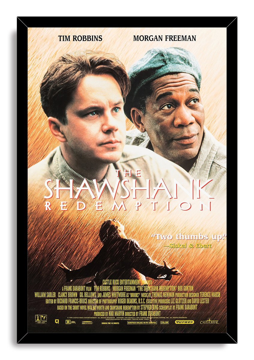 The Shawshank Redemption Decorative Painting (paper and canvas) art poster printing print