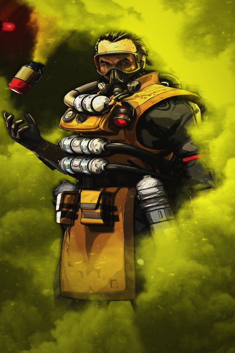 Caustic Apex Legends Decorative Painting (paper and canvas) art poster printing print