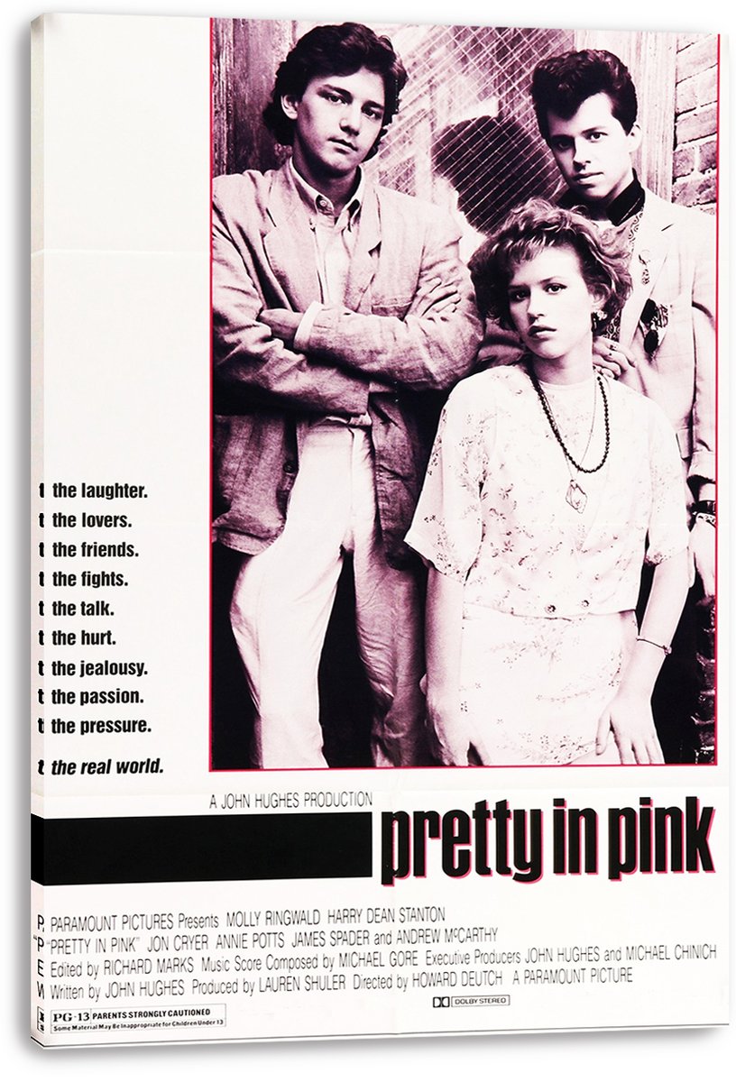 Pretty in Pink Movie Decorative Painting (paper and canvas) art poster printing print
