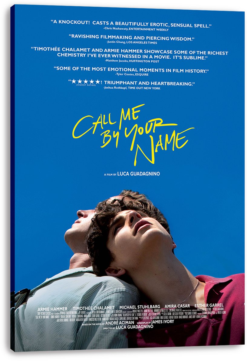 Call Me By Your Name Movie Poster Decorative Painting (paper and canvas) art poster printing print