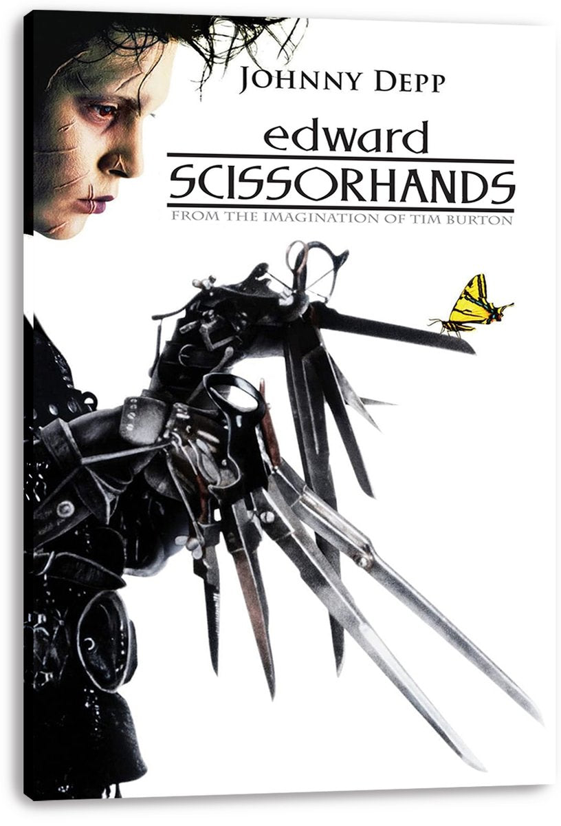 Edward Scissorhands Decorative Painting (paper and canvas) art poster printing print
