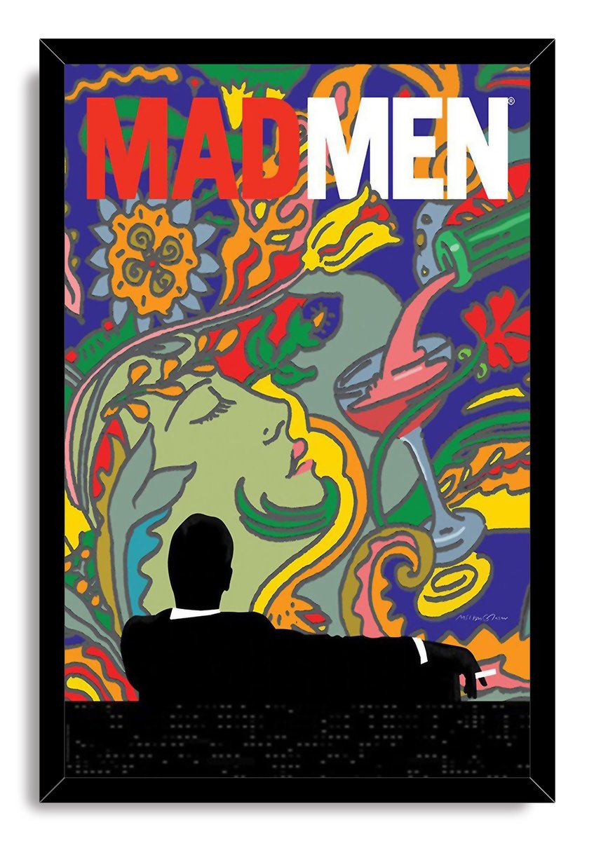 Mad Men Decorative Painting (paper and canvas) art poster printing print