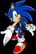 Sonic the Hedgehog Decorative Painting (paper and canvas) art poster printing print
