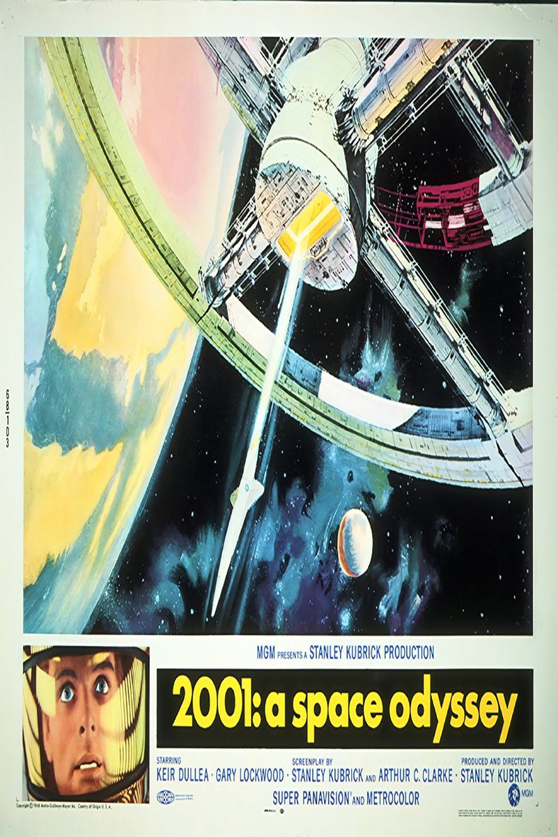 2001: A Space Odyssey Decorative Painting (paper and canvas) art poster printing print