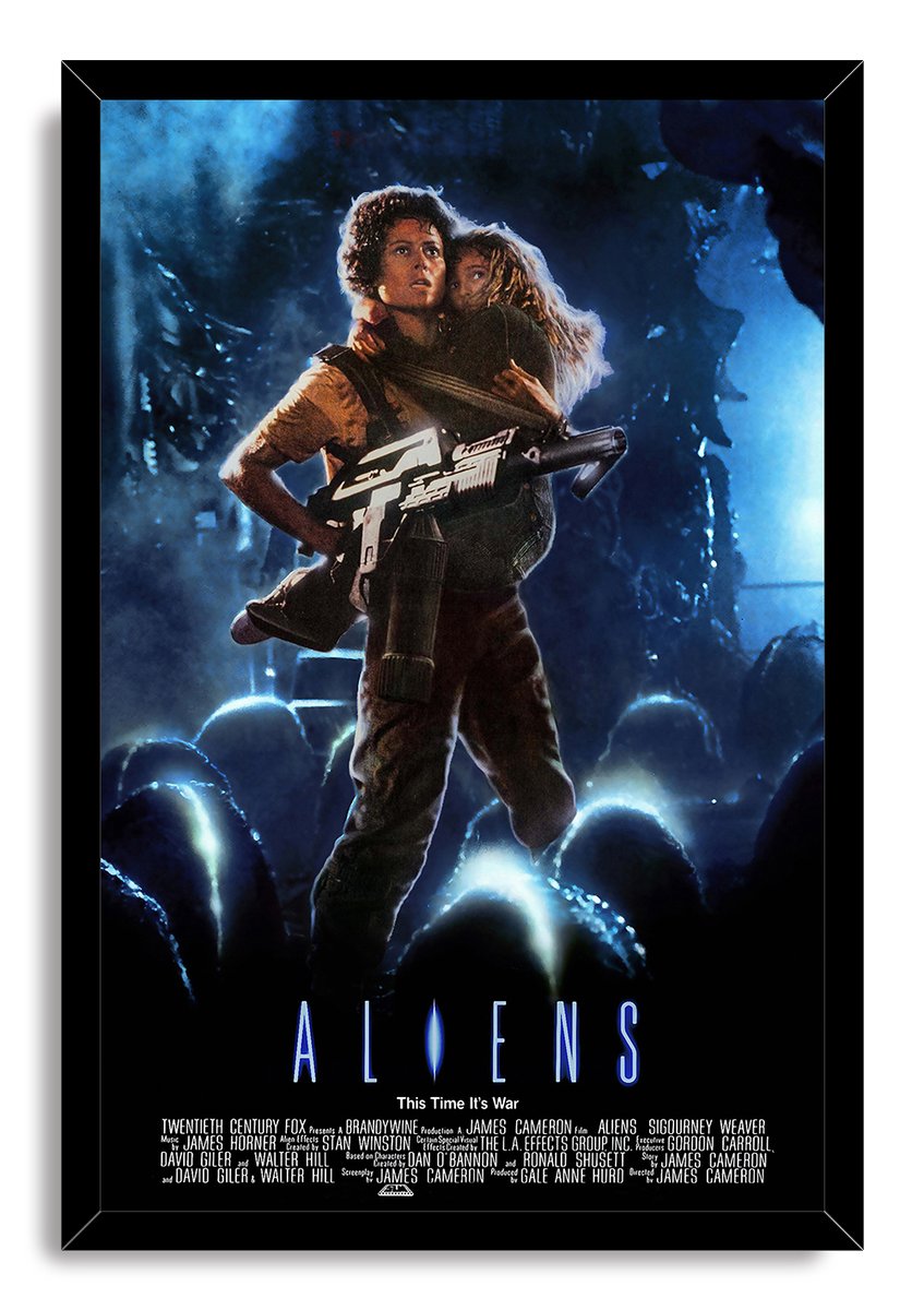 Aliens Movie Ripley and Newt Decorative Painting (paper and canvas) art poster printing print
