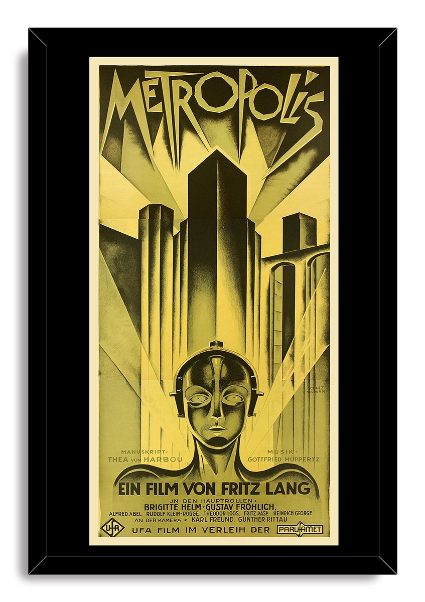 Metropolis Movie Poster Decorative Painting (paper and canvas) art poster printing print