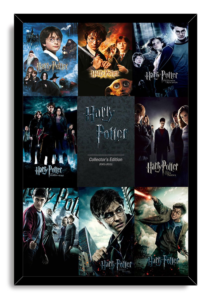 Harry Potter Movie Poster Collection Decorative Painting (paper and canvas) art poster printing print