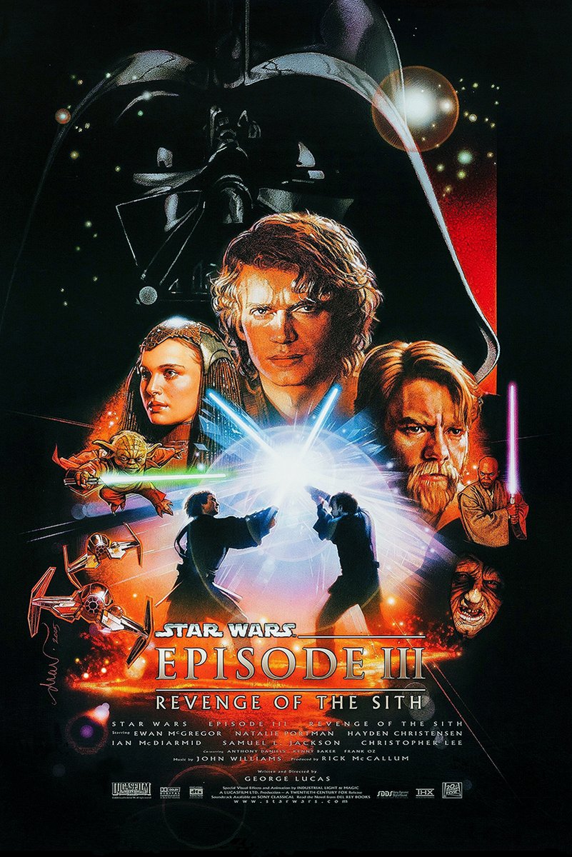 Star Wars Episode III: Revenge of the Sith Decorative Painting (paper and canvas) art poster printing print
