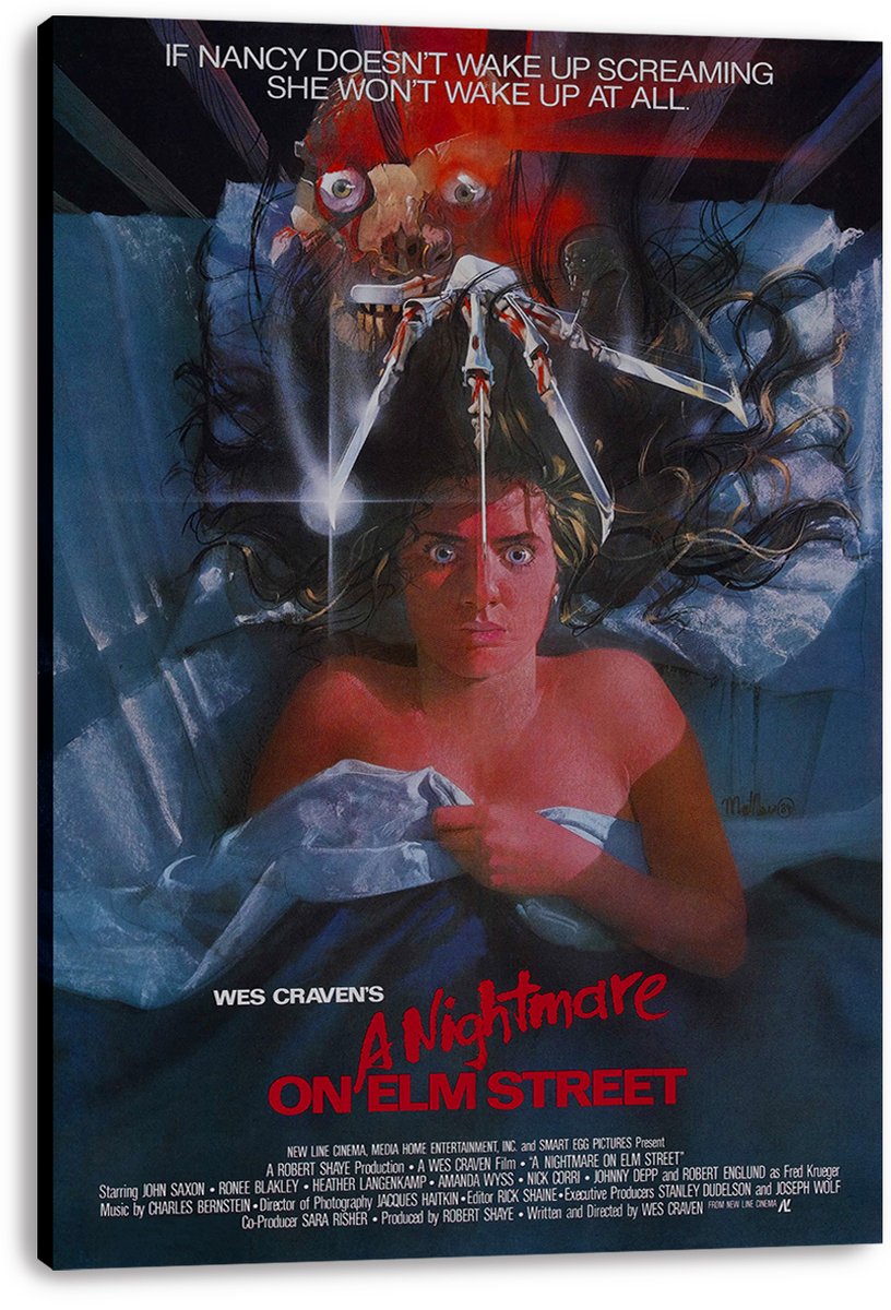 A Nightmare on Elm Street Freddy Krueger Decorative Painting (paper and canvas) art poster printing print