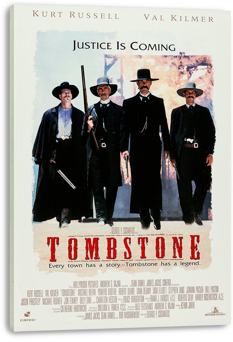 Tombstone Movie Poster Decorative Painting (paper and canvas) art poster printing print