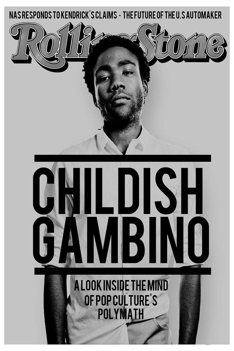 Childish Gambino Decorative Painting (paper and canvas) art poster printing print