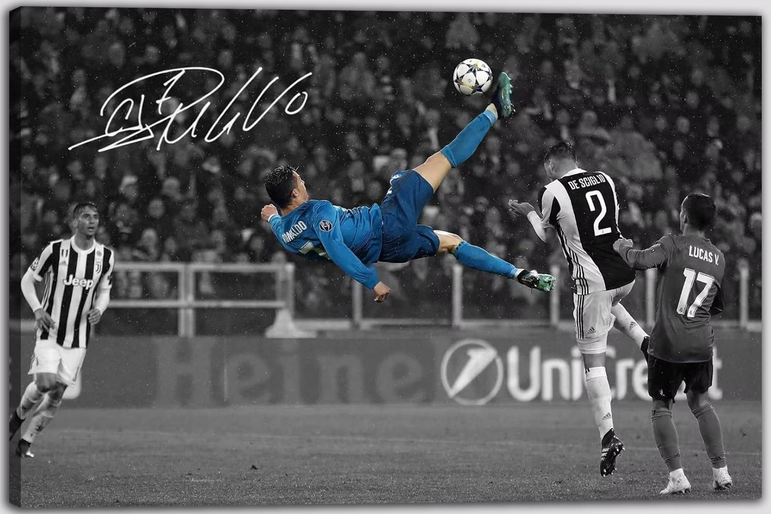 Soccer Star Poster (Paper and Canvas) Art Poster Printing Print