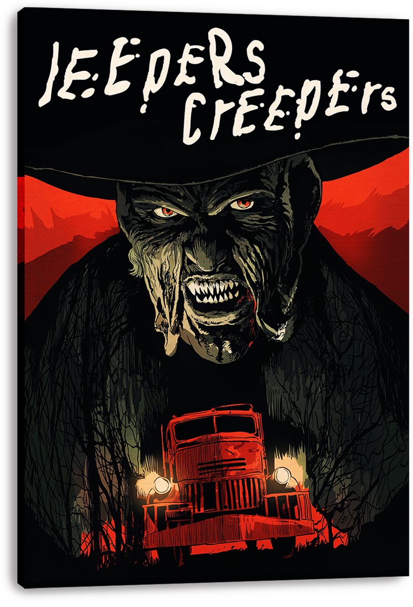 Jeepers Creepers Monster Decorative Painting (paper and canvas) art poster printing print