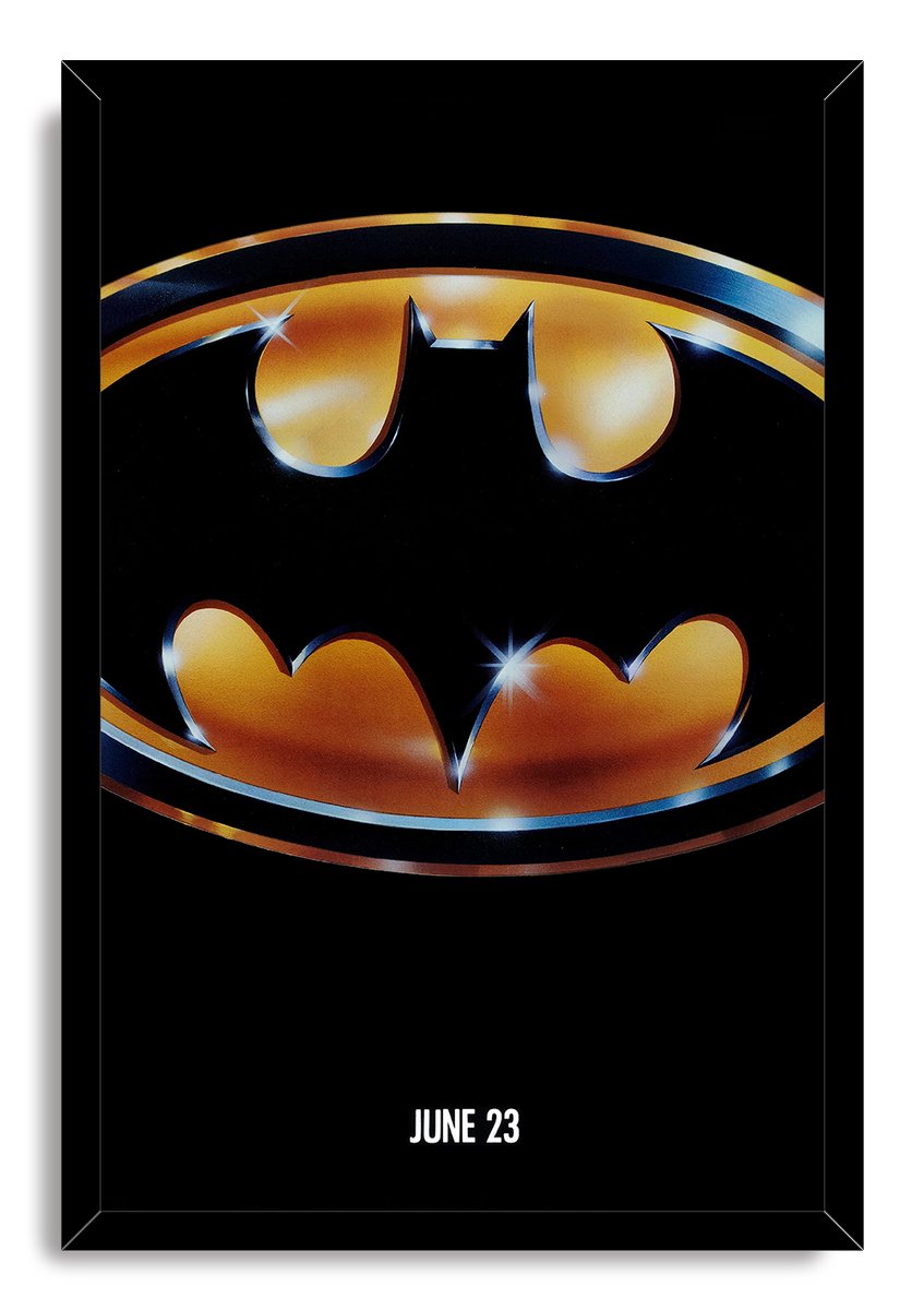Batman Logo Decorative Painting (paper and canvas) art poster printing print