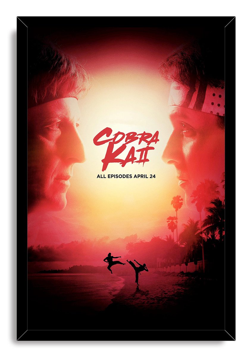 Cobra Kai Decorative Painting (paper and canvas) art poster printing print