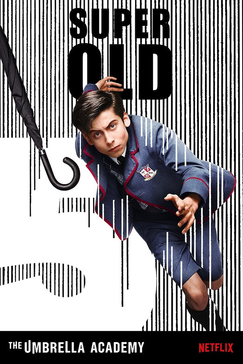 Number Five The Umbrella Academy Decorative Painting (paper and canvas) art poster printing print