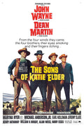 The Sons of Katie Elder John Wayne Dean Martin Decorative Painting (paper and canvas) art poster printing print