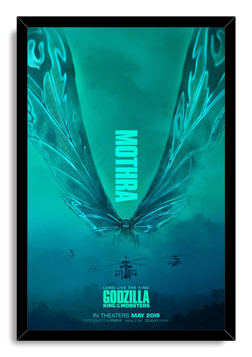 Mothra Decorative Painting (paper and canvas) art poster printing print