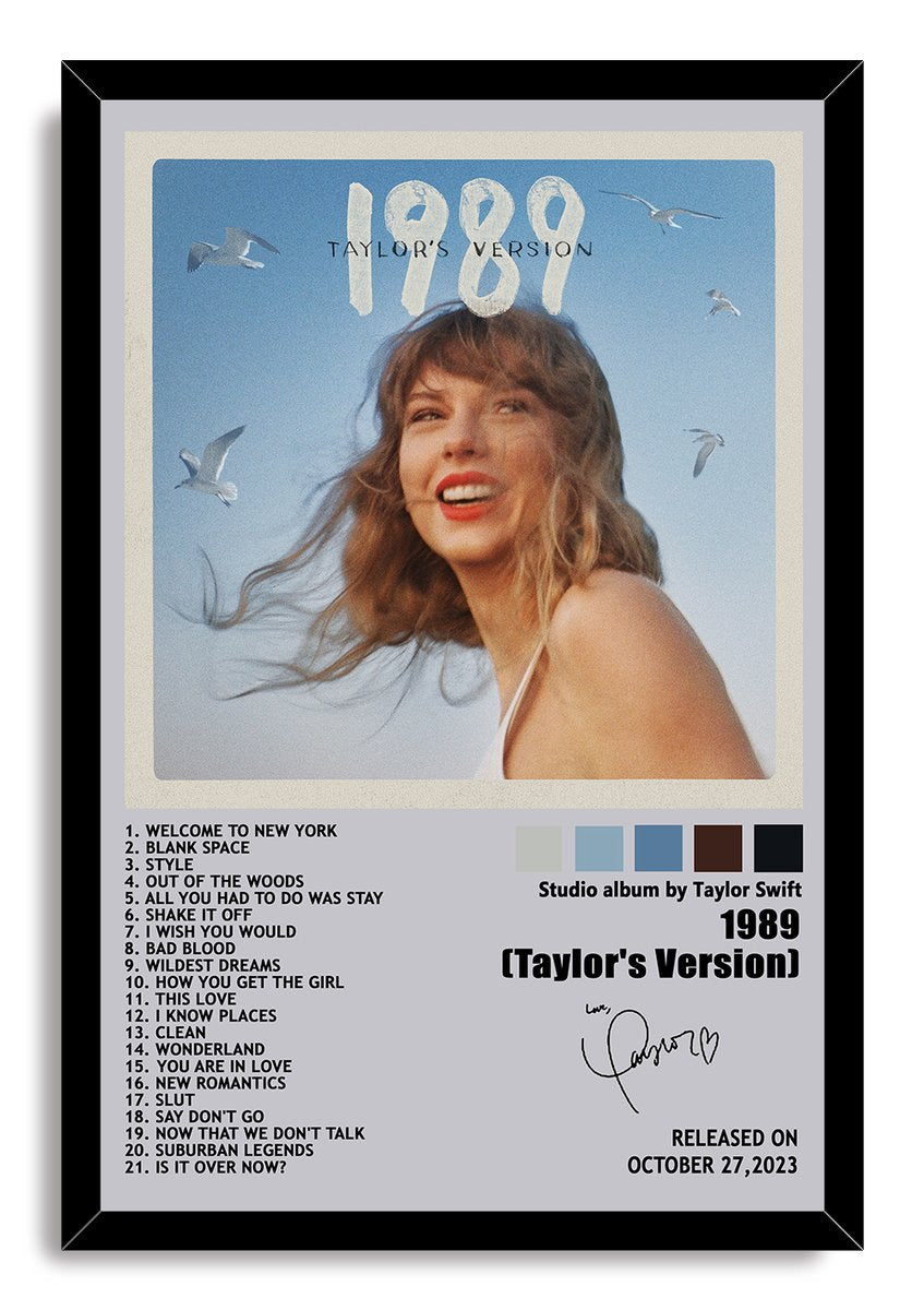 Taylor Swift 1989 (Taylor's Version) Decorative Painting (paper and canvas) art poster printing print