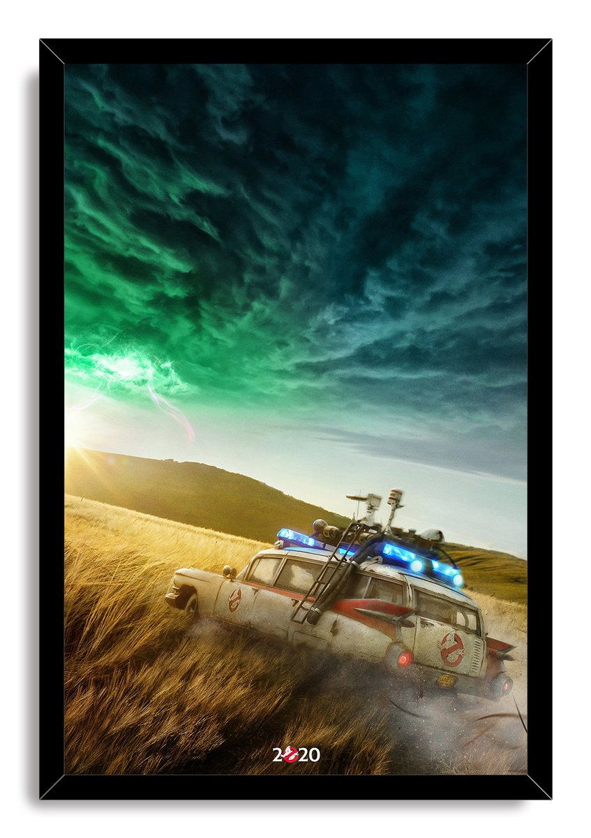 Ghostbusters Ecto-1 Car Decorative Painting (paper and canvas) art poster printing print