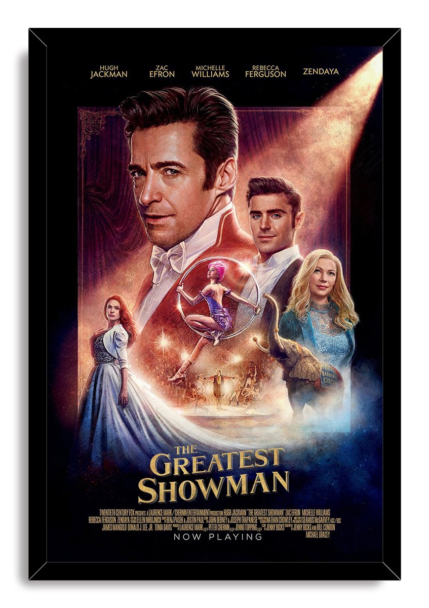 The Greatest Showman Movie Poster Decorative Painting (paper and canvas) art poster printing print