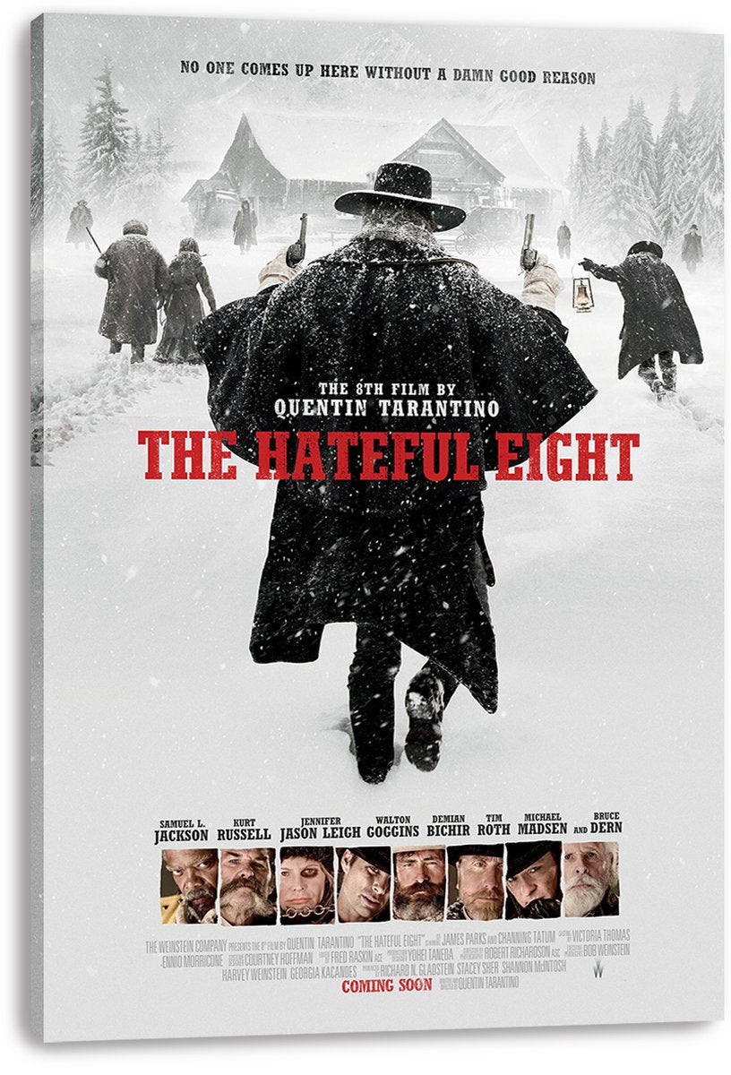 The Hateful Eight Decorative Painting (paper and canvas) art poster printing print